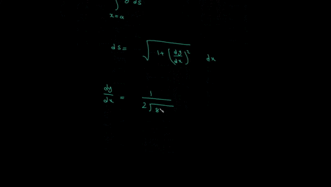 rite-and-evaluate-the-definite-integral-that-represents-the-area-of-the-surface-generated-by-revolving-the-curve-on-the-indicated-interval-about-the-x-axis-y-square-root-of-81-x2-8-x-8