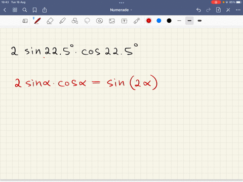 write-the-expression-2-sin-225-cos-225-as-the-sine-cosine-or-tangent-of-a-double-angle-then-find-the-exact-value-of-the-expression-77692