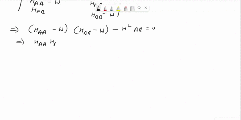 given-heteronuclear-diatomic-ab-following-the-lcao-procedure-with-a-guess-wave-function-of-the-form-ug-r-cavisz-za-r-cwvbz-zs-prove-that-the-coefficients-ca-and-cb-are-related-by-haa-hbb-2ha-91208
