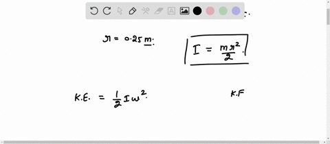 a-solid-cylinder-of-mass-20-kg-rotates-about-its-axis-with-angular-speed-100-rad-s-1-the-radius-of-the-cylinder-is-025-m-what-is-the-kinetic-energy-associated-with-the-rotation-of-the-cylinder-what-is