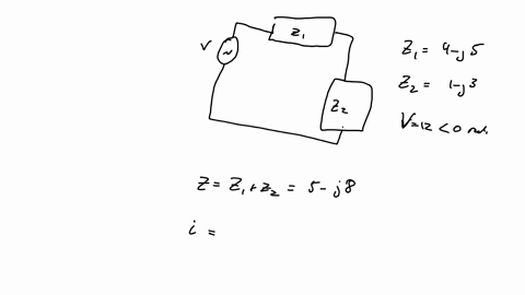 10-use-your-plen-values-cf-5-and-b-j3t0-represent-ihe-reactances-z-as-shown-the-cincuit-diagram-calculate-the-current-ilowing-in-the-citcuit-e-polar-iorm-i-ire-voltage-l240radand-55839