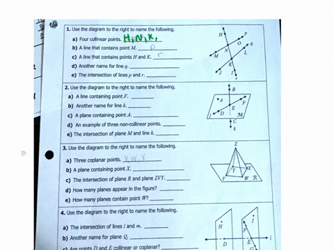 need-help-with-123-and-4-d-ke-1-use-the-diagram-to-the-right-to-name-the-following-a-four-collinear-points-hahi-b-a-line-that-contains-point-m-c-a-line-that-contains-points-h-and-k-d-another-77034