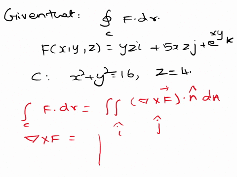 use-stokes-theorem-to-evaluate-dr-where-c-is-oriented-counterclockwise-as-viewed-from-above-fx-y-2-yzi-sxzj-exyk-c-is-the-circle-x2-y2-162-4-91203