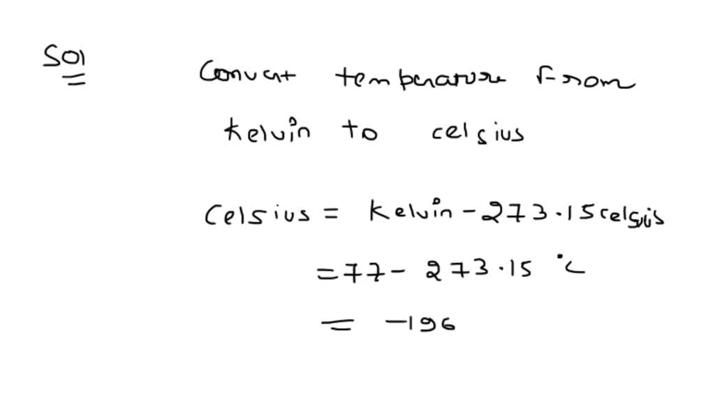 SOLVED Liquid nitrogen, which is often used as a coolant for low