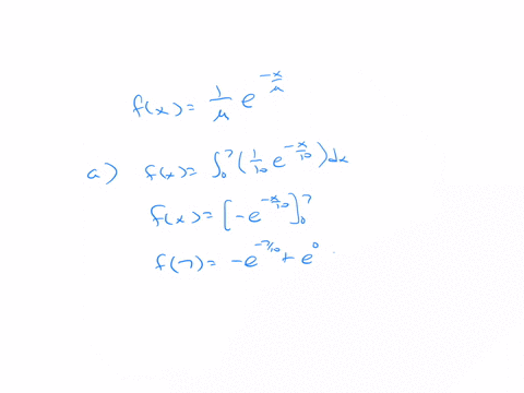 the-time-between-arrivals-of-customers-at-the-drive-up-window-of-a-bank-follows-an-exponential-distribution-with-a-mean-of-10-minutes-awhat-is-the-probability-that-the-arrival-time-between-c-98502
