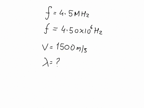 diagnostic-ultrasound-of-frequency-450-mhz-is-used-to-examine-tumors-insoft-tissue-if-the-speed-of-sound-in-tissue-is-1500-msa-what-is-the-wavelength-of-this-wave-in-tissueb-what-is-the-wave-24664