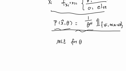 2-suppose-that-a-continuous-random-variable-x-is-uniformly-distributed-between-values-0-and-a-positive-unknown-number-theta-ie-0-leq-x-leq-theta-to-estimate-theta-we-have-collected-n-independent-obser