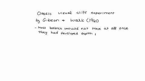 in-the-classic-visual-cliff-experiment-by-gibson-and-walk-1960-most-babies-would-_________-after-they-had-developed-depth-perception-this-would-be-the-same-result-as-when-the-caregiver-gave-13707