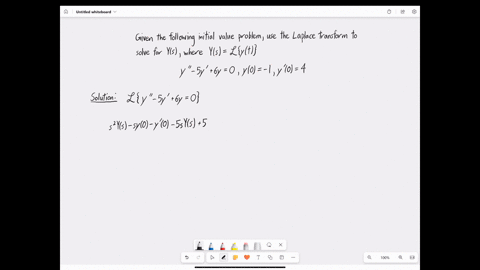 consider-the-initial-value-problem-for-function-y-y-sy-6y-0-find-the-laplace-transform-of-the-solution-ys-cyo-y0-1-y-0-4-ys-36069