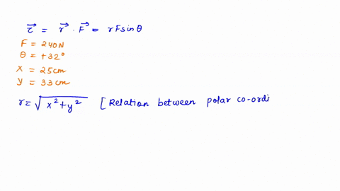 the-origin-of-coordinate-system-is-at-the-center-of-a-wheel-which-rotates-in-the-zy-plane-about-its-axle-which-is-the-z-axis-a-force-210-n-acts-in-the-zy-plane-at-a-300-angle-to-the-axisat-t-52323