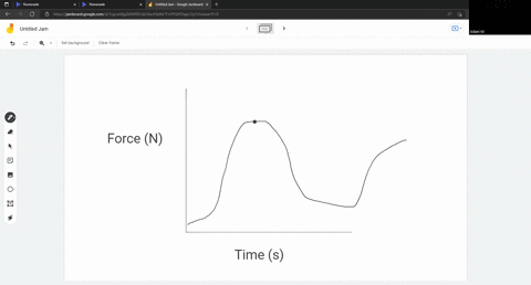 the-force-exerted-by-the-floor-on-the-clay-is-plolted-as-a-function-of-time-in-the-figure-what-must-have-been-the-maximum-force-fmax-exerted-by-the-floor-on-the-elay-fa-77148