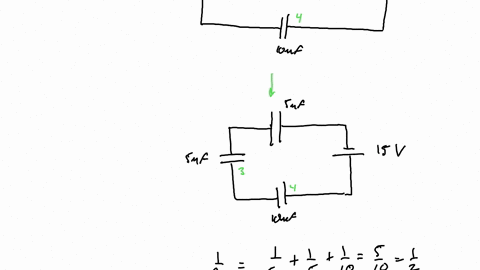 14-four-capacitors-are-connected-as-shown-in-figure-ans-i-mathrmc_mathbfe-qmathbf1-9-9-times-1-0-6-mathbff-mathbfq_mathbfe-qmathbf2-9-9-times-10-5-mathrmc-ii-mathrmq_3-mu_mathrmf179-times-10-5-mathrmc