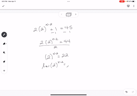 solve-the-exponential-equation-express-irrational-solutions-as-decimals-correct-to-the-nearest-thousandth-22-2-1-45-select-the-correct-choice-below-and-if-necessary-fill-in-the-answer-box-to-80751