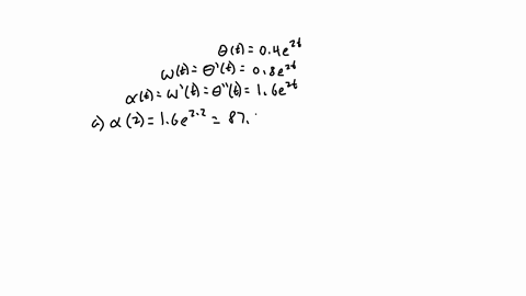 an-object-rotates-about-a-fixed-axis-and-th-angular-position-of-a-reference-line-on-the-object-is-given-by-thetat04e2t-where-theta-is-in-radians-and-t-is-in-seconds-a-what-is-the-objects-ang-97829