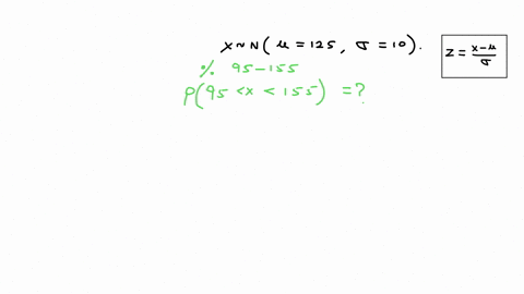 fiver-hundred-values-are-normally-distributed-with-a-mean-of-125-and-a-standard-deviation-of-10-which-percentage-of-the-values-are-in-the-interval-95-155-a50-b68-c-997-d-90-31739