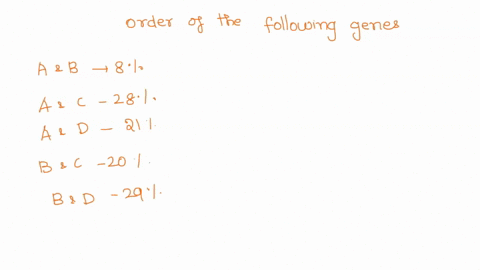 determine-the-order-of-the-following-genes-on-a-chromosome-given-the-following-recombination-frequencies-and-fill-in-the-appropriate-blanks-for-each-gene-being-mapped-recombination-between-a-34146