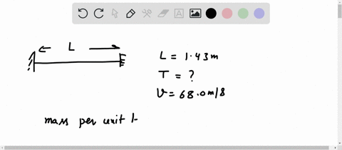 a-143-m-long-rope-is-stretched-between-t-wo-supports-with-a-tension-that-makes-the-transverse-waves-have-a-speed-of-680-ms