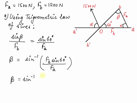 1500-problem-the-1500-n-force-is-to-be-resolved-into-components-along-lines-a-and-b-b_-a-determine-the-angle-by-trigonometry-knowing-that-the-component-along-line-a-d-is-to-be-1200-n-b-what-42493