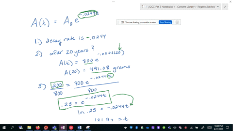 strontium-90-is-a-radioactive-material-that-decays-according-to-the-function-ata0e00244t-where-a0-is-the-initial-amount-present-and-a-is-the-amount-present-at-time-t-in-years-assume-that-a-s-45716