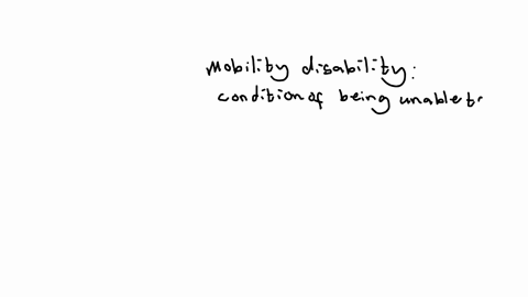 which-of-the-following-are-used-by-people-with-mobility-disabilities-alistening-devices-bmotorized-scooters-ctty-teletypewriter-phones-dbraille