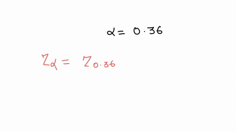 find the value of z subscript alpha z 028 z 028equals nothing round to ...