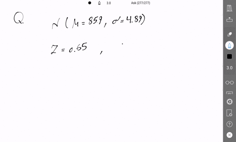 a-normal-distribution-has-a-mean-of-859-and-a-standard-deviation-of-489-find-the-data-value-corresponding-to-the-value-of-z-given-below-enter-your-answer-to-four-decimal-places-x065-91722