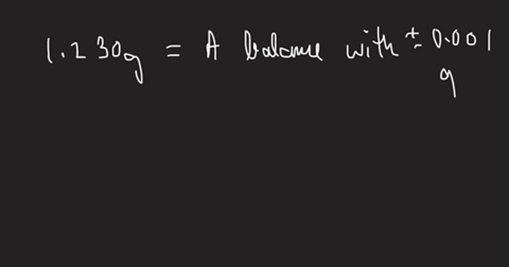 Identify Which Balance Was Used To Make Each Mass Reading