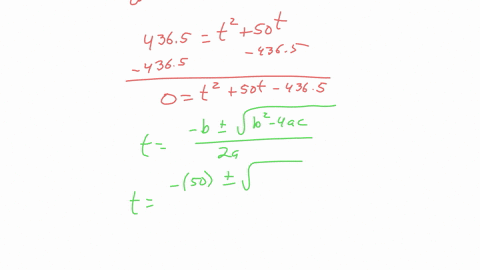 a-trucks-distance-from-warehouse-d-measured-in-miles-is-modeled-by-the-formula-d-t2-5ot-where-represents-the-number-of-hours-since-the-truck-left-the-warehouse-the-truck-destination-is-4365-39345