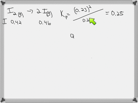 a-system-at-equilibrium-contains-i2g-at-a-pressure-of-021-atm-and-ig-at-a-pressure-of-023-atm-the-system-is-then-compressed-to-half-its-volume-find-the-pressure-of-each-gas-when-the-system-returns-t-2