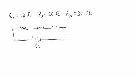 resistors-are-given-as-r1-10-ohm-r2-20-ohm-and-r3-30-ohm-calculate-the-effective-resistance-when-they-are-connected-in-series-also-calculate-the-current-flowing-when-the-combination-is-connected-to-a-
