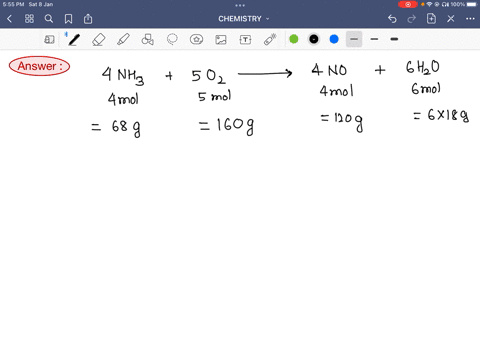 ammonia-reacts-with-diatomic-oxygen-to-form-nitric-oxide-and-water-vapor-as-follows-4nh3-5o2-4no-6h2o-if-529-g-of-nh3-reacts-to-form-651-g-of-no-what-is-the-percent-yield-45508