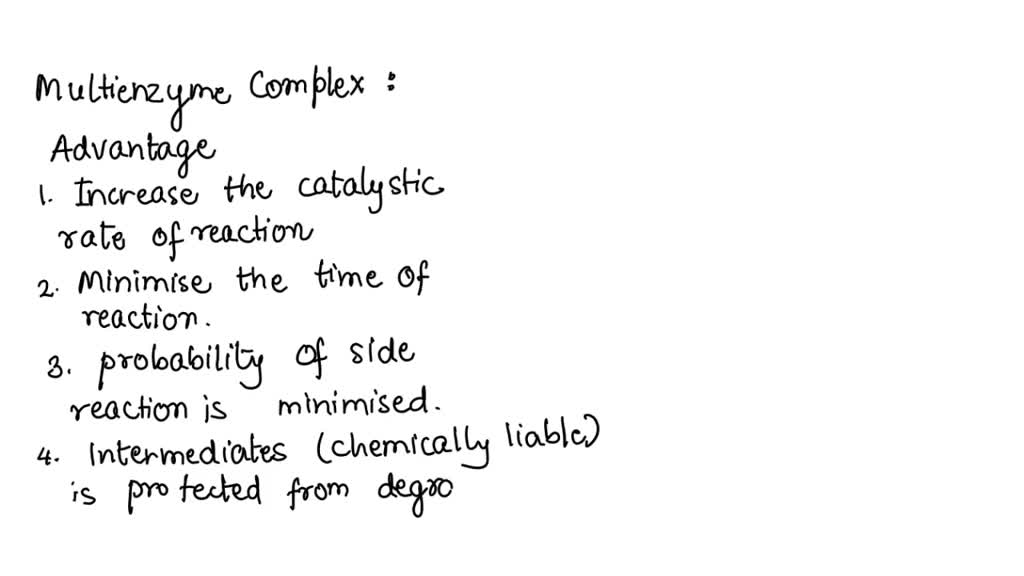SOLVED The pyruvate dehydrogenase complex is an example of a multi