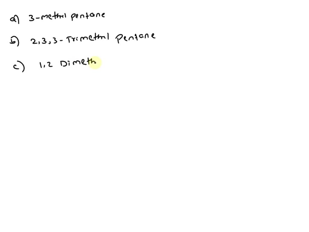 SOLVED: Which one or more of the following structural isomers have the ...