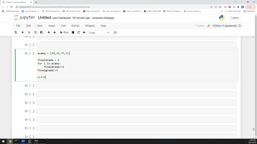 SOLVED: Write an algorithm to determine a student's final grade and ...
