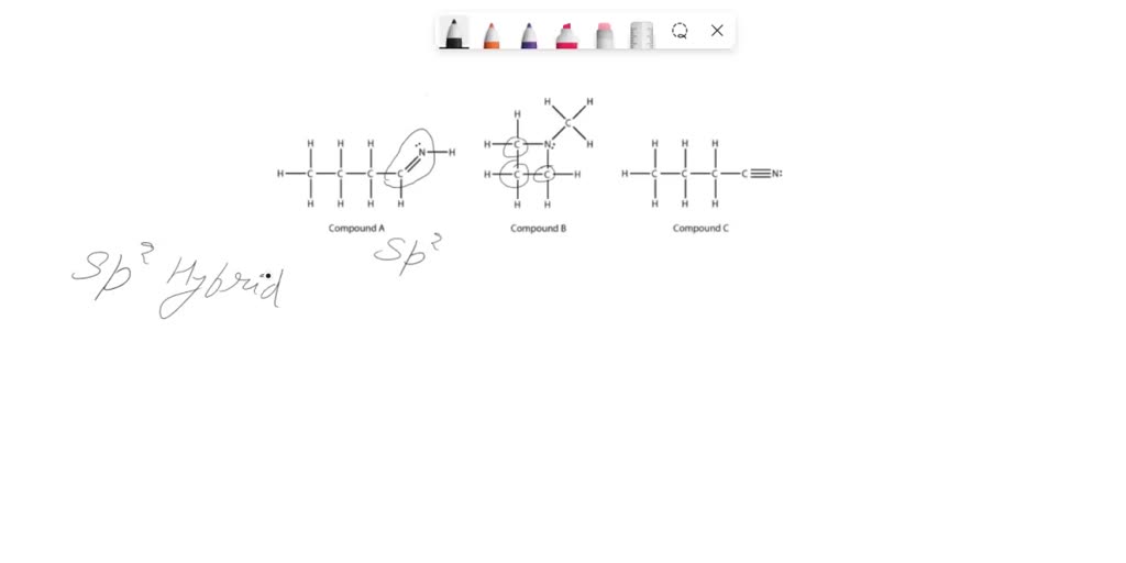 SOLVED: Consider the three compounds shown below and then answer the ...