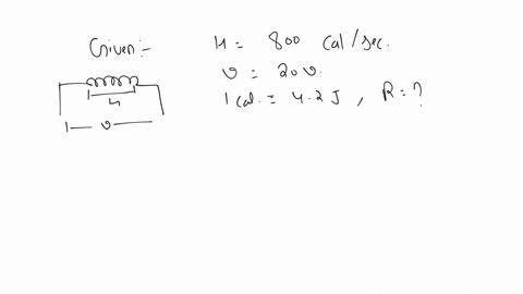 a-coil-develops-heat-of-800-calsec-when-20-volts-is-applied-across-its-ends-the-resistance-of-the-coil-is-1-cal-42-joule