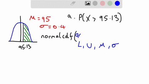 the-lengths-of-lumber-a-machine-cuts-are-normally-distributed-with-a-mean-of-95-inches-and-a-standard-deviation-of-04-inch-a-what-is-the-probability-that-a-randomly-selected-board-cut-by-the-00708