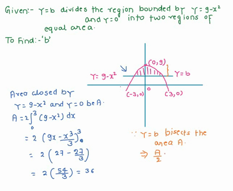 find-b-such-that-the-line-yb-divides-the-region-bounded-by-the-graphs-of-the-two-equations-into-two-31103