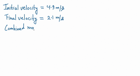 a-sled-and-rider-gliding-over-horizontal-frictionless-ice-at-49rm-ms-have-a-combined-mass-of-86rm-kg-the-sled-then-slides-over-a-rough-spot-in-the-ice-slowing-down-to-21rm-ms-what-impulse-wa-99847