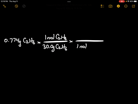 how-many-molecules-of-ethane-c2h6-are-present-in-0774-g-of-c2h6-76492
