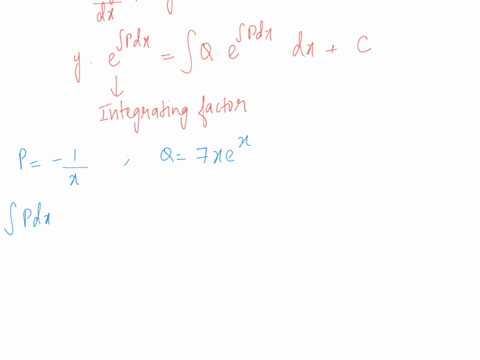 solve-the-initial-value-problem-dy-x-7xe-x-dx-x-y1-7-e-8-the-solution-is-yx-94016