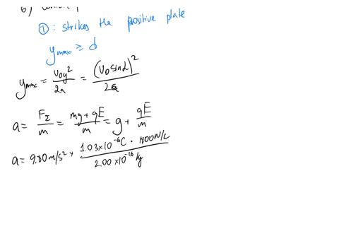 two-parallel-metal-plates-with-separation-distance-100-cm-carry-charges-equal-magnitude-but-opposite-sign-the-plates-are-oriented-horizontally-assume-the-electric-field-between-the-plates-un-70517