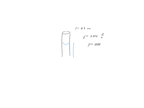 calculate-the-height-to-which-water-will-rise-in-a-capillary-tube-of-radius-04mm-if-surface-tension-of-water-is-0072-nm-and-density-of-water-is-1000kgm3-18826