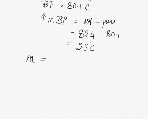 what-is-the-freezing-point-of-a-solution-of-dibromobenzene-c6h4br2-a-solid-at-rt-in-0250-kg-of-benzene-if-the-solution-boils-at-824oc-95946