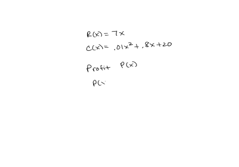 find-the-number-of-units-that-must-be-produced-and-sold-in-order-to-yield-the-maximum-profit-given-the-equations-below-for-revenue-and-cost-rx-tx-cix001x-_-8x-20-390-units-620-units-310-unit-13308