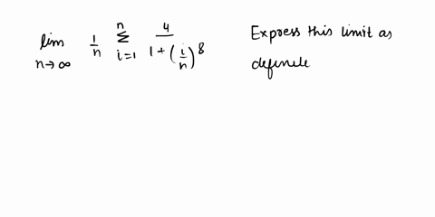 express-the-limit-as-a-definite-integral-lim-1-4-n0-n-1-in8-1-1-dx-74674