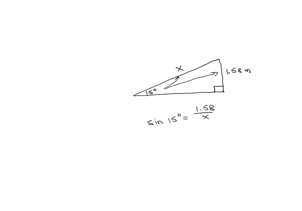 SOLVED A jump ramp for water skiing makes an angle of 15 degrees with the surface of the water
