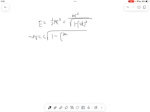 a-particle-at-rest-having-rest-mass-m-decays-into-two-particles-of-equal-rest-mass-m-calculate-the-speed-of-the-two-decay-particles-in-terms-of-m-and-mif-the-initial-particle-is-a-rho-meson-39764