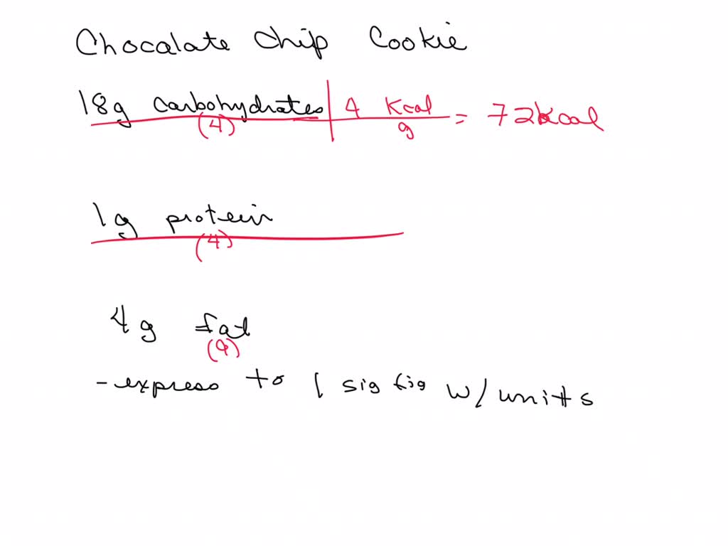 SOLVED Part A Calculate the number of Calories present in chocolate