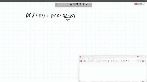 for-a-normal-distribution-with-a-mean-of-90-and-a-standard-deviation-of-5-what-is-px87-group-of-answer-choices-p-7257-p-2743-p-2743-p-7257